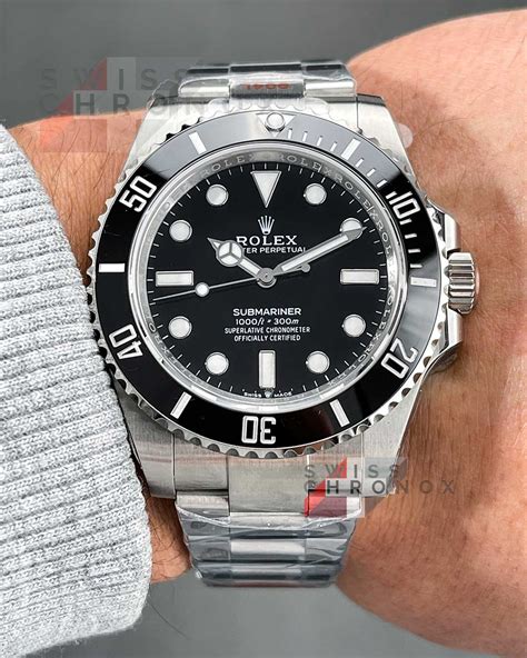 rolex mad submariner no data prezzo|Rolex Submariner (No Date) 41mm Automatik 124060 .